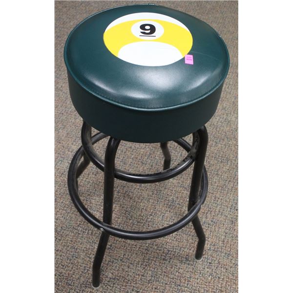 9 BALL SHOWROOM BAR STOOL