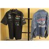 Image 1 : PROMOTIONAL MENS APPAREL; XL BRUNSWICK JEAN JACKET & MEDIUM MC DERMOTT BUTTON UP SHIRT