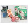 Image 1 : SMALL BOX OF ASSORTED POOL CUE ACCESSORIES; CHALKS PLASTIC FERRULE TIPS & CHALK'N SCUFFS