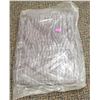 Image 1 : PLASTIC MAROON ZEBRA PRINT BILLIARD TABLE DRAPE- SIZE UNKNOWN