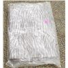 Image 1 : PLASTIC MAROON ZEBRA PRINT BILLIARD TABLE DRAPE- SIZE UNKNOWN