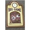 Image 1 : "BIG GAME" WALL CLOCK