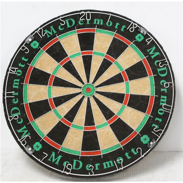 MC DERMOTT DART BOARD