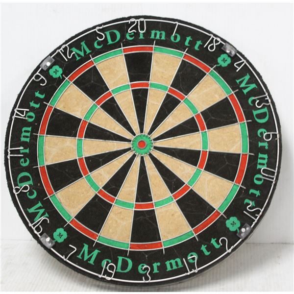 MC DERMOTT DART BOARD