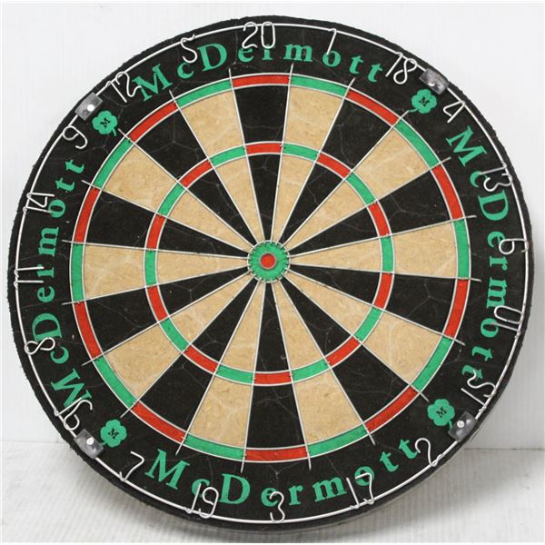 MC DERMOTT DART BOARD