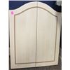 Image 2 : HARROWS NATURAL WOOD DART BOARD CABINET