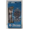 Image 1 : HARROWS BLACK ARROW 19 GRAM STEEL TIP DART SET