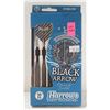 Image 1 : HARROWS BLACK ARROW 22 GRAM STEEL TIP DART SET