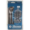 Image 1 : HARROWS BLACK ARROW 23 GRAM STEEL TIP DART SET