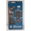 Image 1 : HARROWS BLACK ARROW 23 GRAM STEEL TIP DART SET