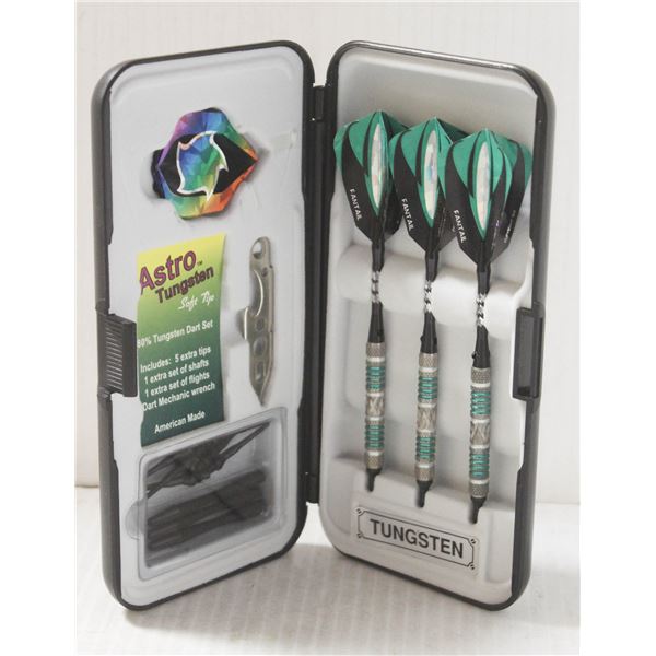 VIPER ASTRO TUNGSTEN DART SET IN CARRY CASE; BLACK