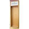 Image 1 : MC DERMOTT 12 SLOT  WALL MOUNTED POOL CUE DISPLAY CABINET 6FT X 4FT