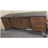 Image 1 : WOODEN 5 DRAWER/ 2 DOOR CREDENZA - STORE FIXTURE 29"L X 72"W X 20"D