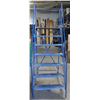 Image 1 : BLUE COMMERCIAL METAL/ MOVEABLE STAIRS