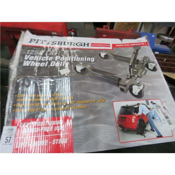 Pittsburgh 1250 Lb. Vehicle Positioning Wheel Dolly
