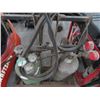 Image 2 : Welding Torch w/Bottles and Cart