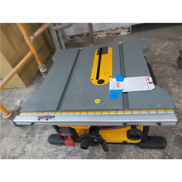 Dewalt 15 Amp 10" Table Saw