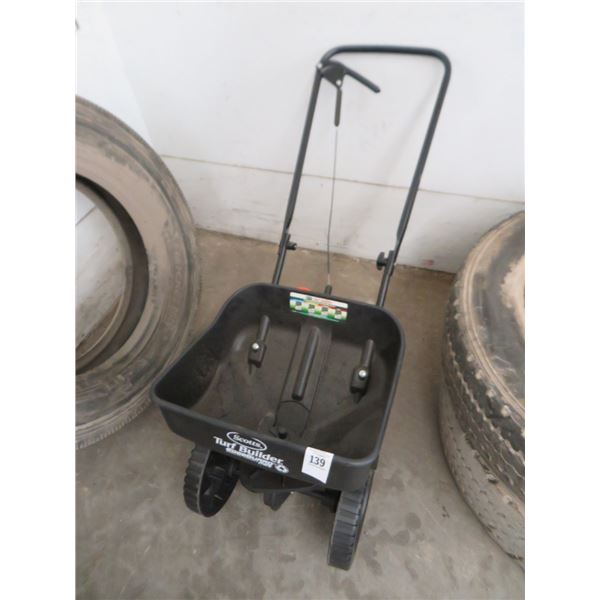 Scotts Turf Builder Edge Yard Mini Seed Spreader