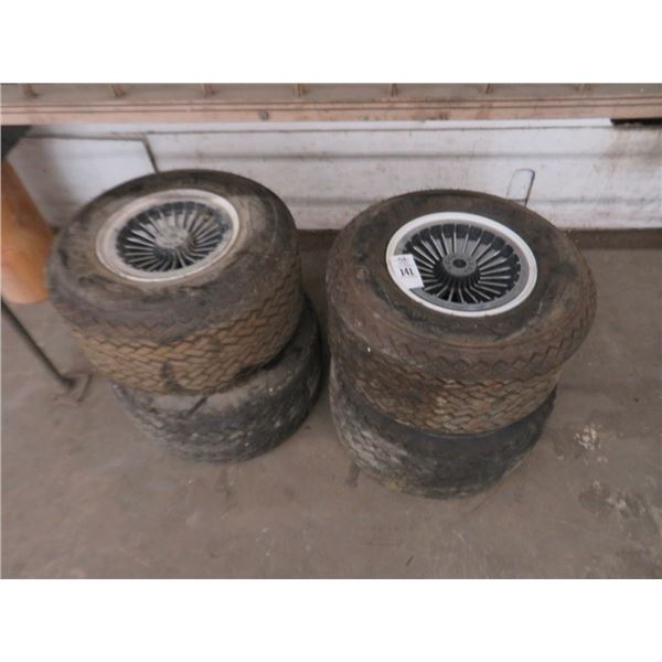 Gold Cart Tires (4)