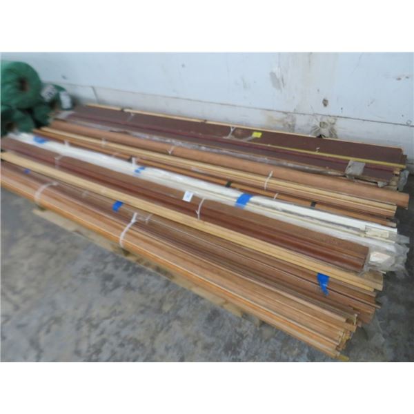 Pallet of Asst. Wood Trim