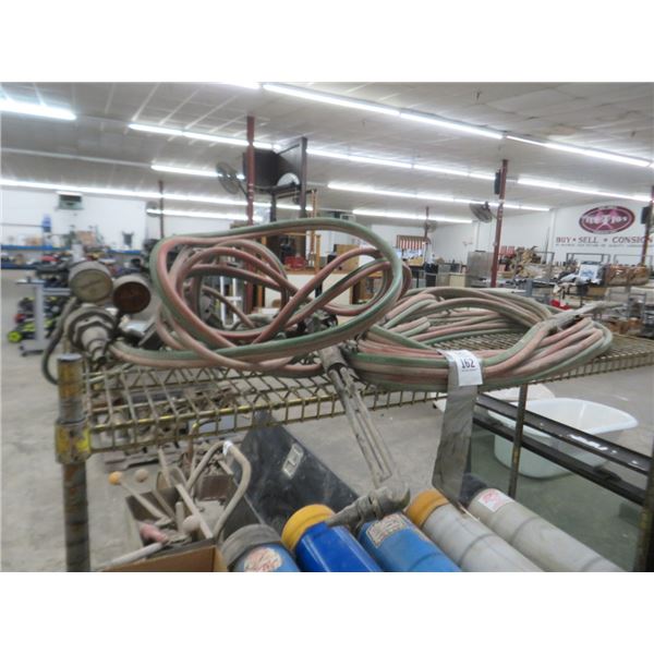 Shelf Lot of Acetylene Torches