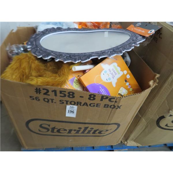 Lot of Halloween Costumes Décor
