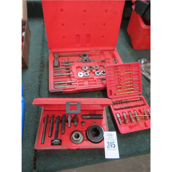 Drill Bits, Tap & Die Set, Pulley Remover