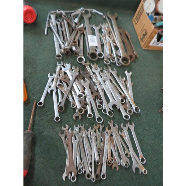 Lot of Open End Wrenches