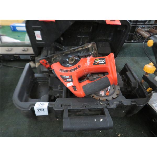 Black & Decker Cordless Circular Saw (No Battery, No Charger)