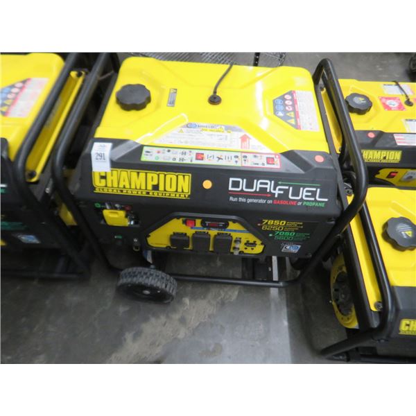 Champion 6250 Watt Dual Fuel Generator (Nds. Service)