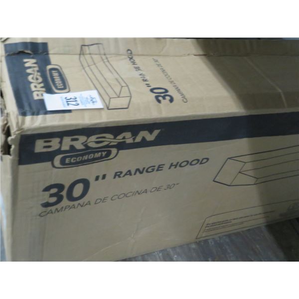 Broan 30" Range Hood
