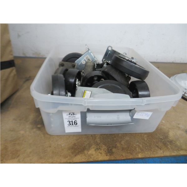 Lot of Casters