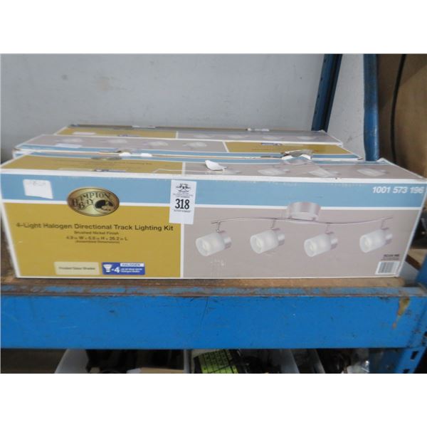 3 Hampton Bay Track Lighting - 3 X $