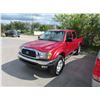 Image 1 : 02" Toyta Tacoma TRD Sport Prerunner CRW CB PU Red/Grey Cloth Auto A/C, Stereo CD, PW, PL