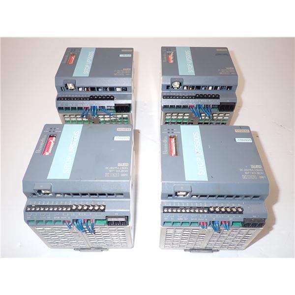 (4) Siemens # 1P 6EP1933-2EC41 Power Supplies