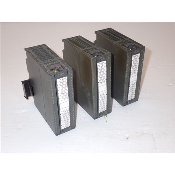 (3) Siemens # 1P 6ES7 332-5HF00-0AB0 Modules