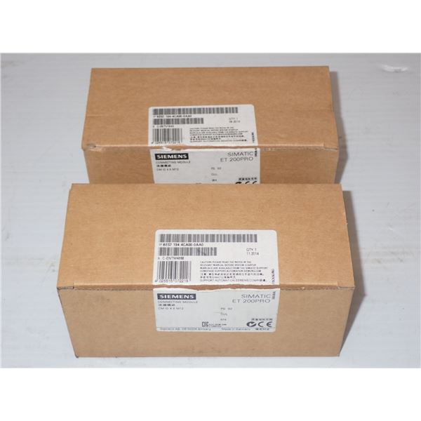 (2) Siemens # 1P 6SE7 194-4CA00-0AA0 Connection Modules