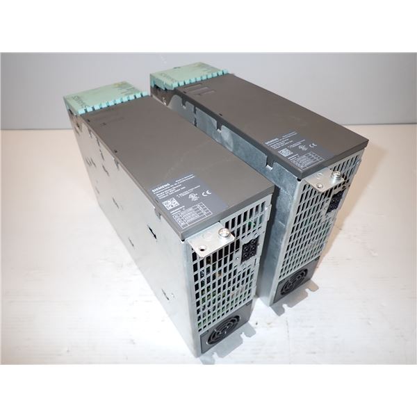(2) Siemens # 1P 6SL3120-1TE23-0AA3 Single Motor Modules