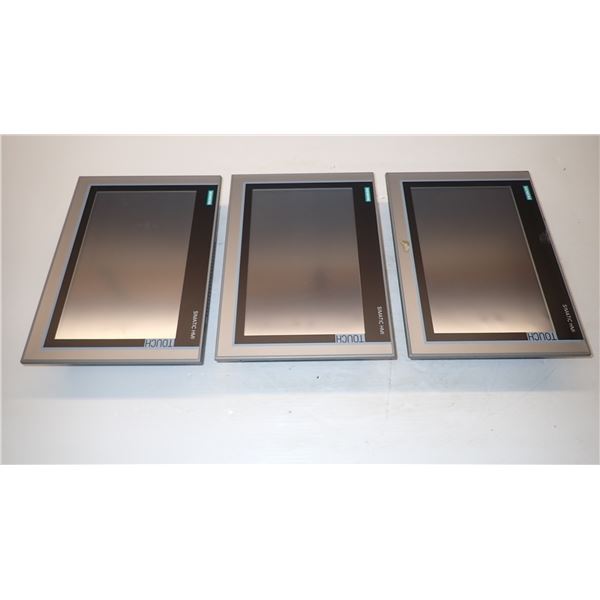 (3) Siemens # 1P 6AV2 124-0MC01-0AX0 Screen