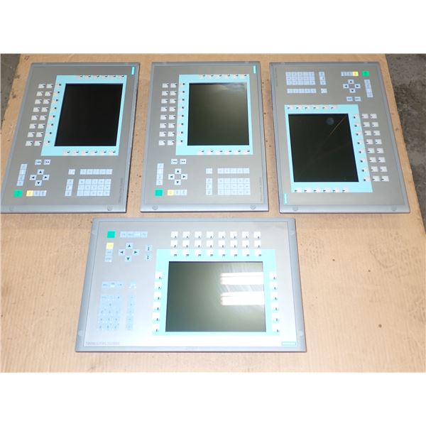 (4) Siemens # 1P 6AV6 643-0DD01-1AX1 Screens