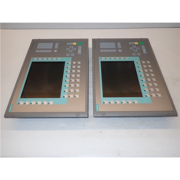 (2) Siemens # 1P 6AV6 643-0DD01-1AX1 Screen