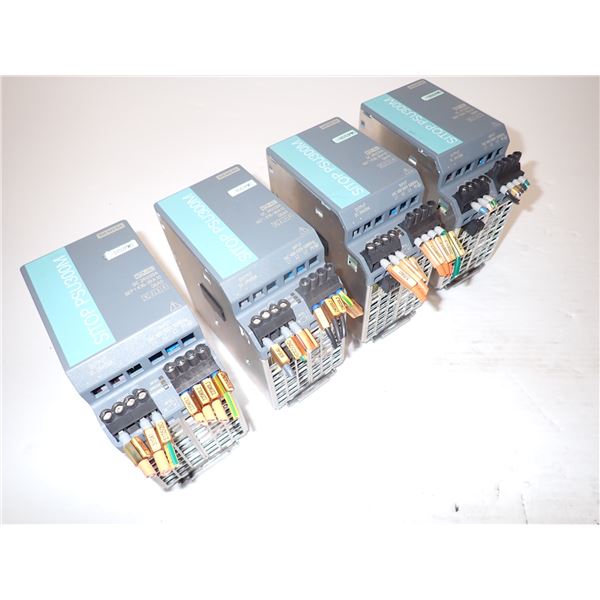 (4) Siemens # 1P 6EP1436-3BA10 Power Supplies