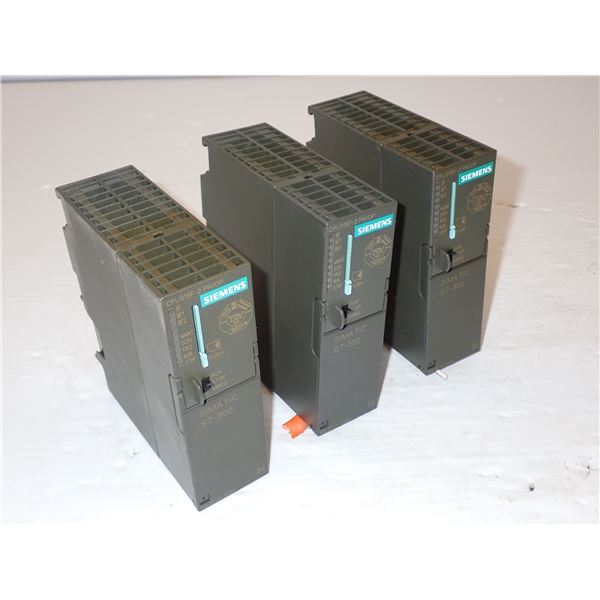 (3) Siemens # 1P 6SES7 315 -2FJ14-0AB0 Modules