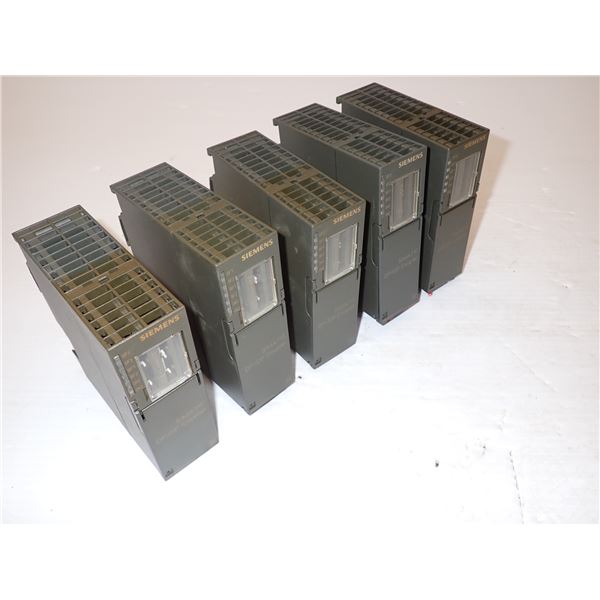 (5) Siemens # 1P 6ES7 158-0AD01-0XA0 Modules