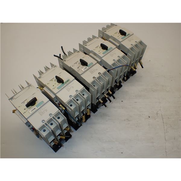 (5) Siemens # 3RV1742-5JD10, 5ED10, 5DD10, 5CD10 Modules