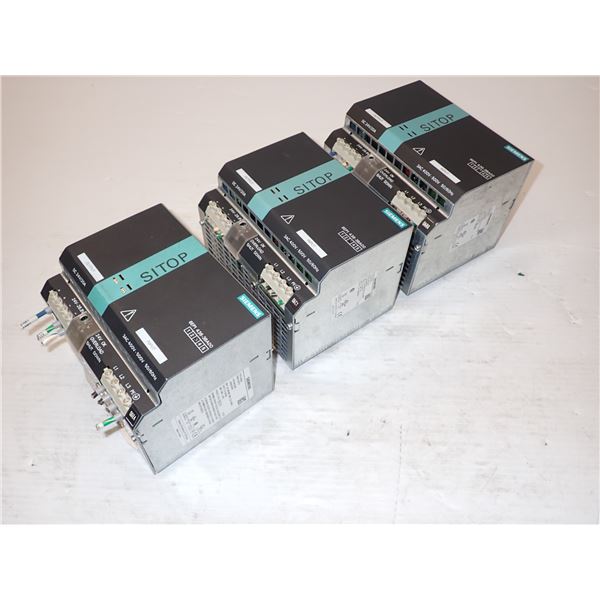 (3) Siemens # 1P 6EP1436-3BA00 Power Supplies
