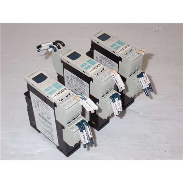 (3) Siemens # 3UG4622-2AW30 Modules