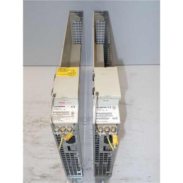 (2) Siemens #6SN1123-1AA00-0HA1 Simodrive Moduls
