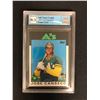 Image 1 : 1986 TOPPS TRADED NO.20T JOSE CANSECO ROOKIE CARD (GCG 9.5)