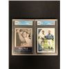 Image 1 : GCG GRADED 10 BASEBALL CARD LOT (MICKEY MANTLE/ RUTH & GEHRIG)